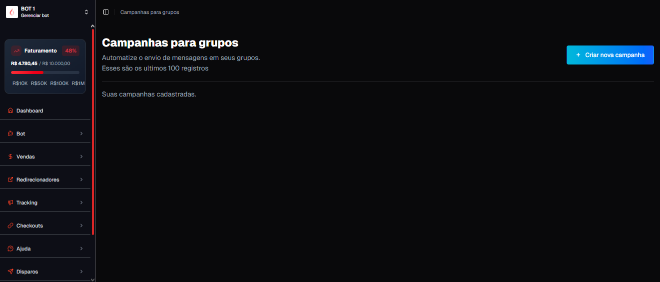 Leia mais sobre o artigo 🤖 Disparos para Grupos e Usuários – Automatize suas Mensagens e Venda em Escala com Inteligência